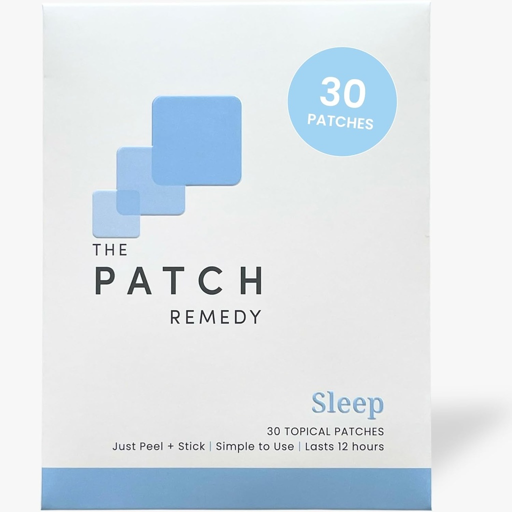 Patch Remedy Sleep | Valerian, Passionflower, Hops, Magnezyum Glycinate | 30 Patches