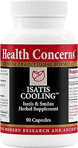 Sağlık Isatis Soğutma - Immune & Inflammation Support – Gut Health, Intestinal Relief, Urinary Tract Cleanse, Heat Clearing & Detox – China Herbal Supplement for Men & Women – 90 Capsules