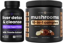 NutraChamps Liver Detox & Mushroom Toz - Biliş, Detox & Immunity Schemps Liver Detox & Mushroom Toz - Cognition, Detox & Immunity Schemp