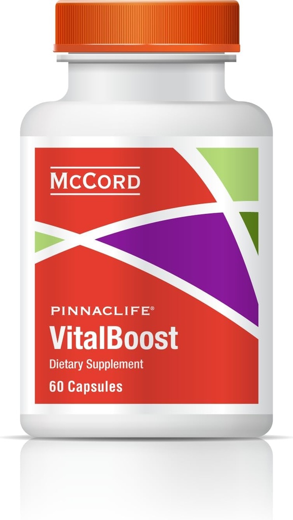 VitalBoost Ενέργειας, Μνήμης και Ανοσίας συμπλήρωμα – Περιλαμβάνει βιταμίνη D3, Ψευδάργυρος, Μαγνήσιο & Κάλιο – Προωθεί την καρδιά, οστά και ανοσοποιητική λειτουργία – 60 κάψουλες