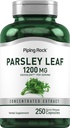 Piping Rock Parsley Supplement Capsules | 1200 mg | 250 Pills | Herb Leaf Extract | Non-GMO, Gluten Free