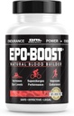 Doğal Blood Builder Iron Supplement. ABD'de Echinacea & Dandelion Root ile yapılan RBC Desteği, VO2 Max, Enerji, Endurance (1-Pack)