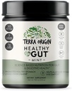 TERRA ORIGIN Sağlıklı Gut Mint Flavor |30-Servings with L-Glutamine, çinko, Glucosamine, Terpery Elm Bark, Marshmallow Root and More!