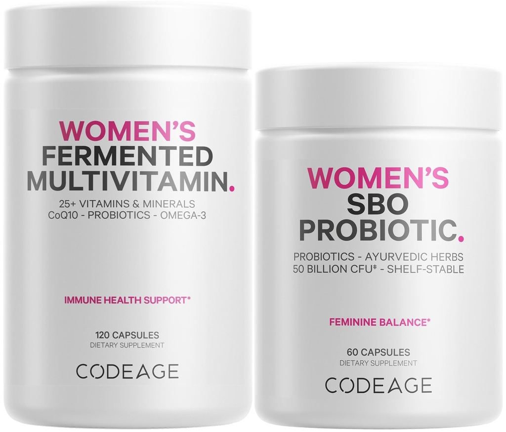 Kadınların Çokvitamin Paketi: Kadın Formula & Kadın Probiyotik Günlük Vitaminleri