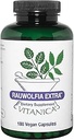 Vitanica Rauwolfia Ekstra, Cardiovascular Destek Tamam, Vegan, 180 Capsules