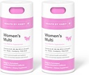 Sağlık Habit Womens Multi Supplement 2 Pack (120 Capsules) - 23 Temel Vitaminler ve Mineraller, Destekler Genel Sağlık & Wellness, Non-GMO, Sugar Free (2 Pack)