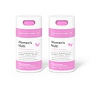 Sağlık Habit Womens Multi Supplement 2 Pack (120 Capsules) - 23 Temel Vitaminler ve Mineraller, Destekler Genel Sağlık & Wellness, Non-GMO, Sugar Free (2 Pack)