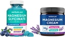 Magnezyum Glycinate Gummies with Ashwagandha, Magnezyum Cream - Uyku, Kas Cramp ve Rahatlama