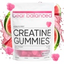 Ayılar Erkekler ve Kadınlar için Kreşin Gummies - Kreorie®tine Monohidrat, L-Theanine, L-Tyrosine & B12 Kas Büyüme, Güçlü, Focus, Enerji ve Sağlık - Low Calorie, Sugar-Free, & Vegan