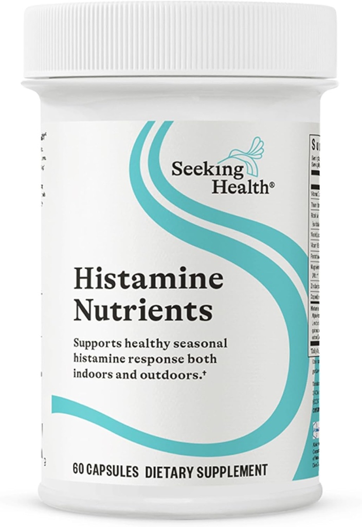 Sağlık Histamine Nutrients, Eski Histamine Block Plus, DAO Enzyme Supplement for Histamine Food intolerance, Supports GI and Digestive Health (60 Capsules)*