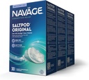 Navage SaltPod Sche 3 30-Packs (90 SaltPods) - Navage Salt Pod Refills Only - Navage Nasal Irrigation System - Sinus Rinse ve Saline Pods için özel olarak tasarlanmıştır