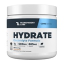 Gap Labs Hydrate Natural Sweetized Electrolytes Toz - Hydration Toz Elektrolytes with Coconut Water, Kalsiyum, Taurin, & Pyum - 40 Hizmet, Peach Mango