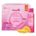 CJwellcare İçb Glowshot Collagen (50.7 fl oz, 30 Hizmet) - 300.000 kg Collagen for Women, 3,000 mg Collagen,, Collagen Shots for High Abxia, Hair, Skin & Nails Supplements