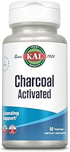 KAL Charcoal 280 mg - 50 Capsules
