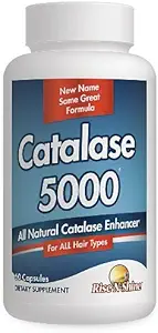 Rise-N-Shine Catalase συμπλήρωμα 5000 - Ισχυρό αντιοξειδωτικό ένζυμο για την υποστήριξη της υγείας των μαλλιών - συμπληρώματα μαλλιών για Ισχυρά μαλλιά - 60 κάψουλες (30-Day Supply)