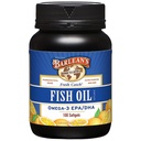 Barlean'ın Omega 3 Fish Oil Supplements, Erkekler ve Kadınlar için Tamam Softgels, 600 mg EPA ve DHA Fatty Asits, Orange Flavored, 100 Count