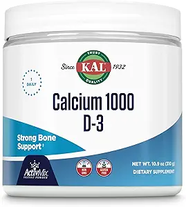 KALAL Vitamin D-3 ActivMix, Tozbayı Tamam, Bio availableuba Lactate ve Gluconate, Bone Health Support, Unflavored, Non-GMO, Gluten Free, 60-Day Garanti, 31 Hizmet, 10.9 ozzzz