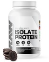 RAW Whey Isolate Protein Toz, Kurabiyeler N Cream - 100 Grass-Fed Sports Nutrition Protein Tozu Kas Büyüme ve Kurtarma için - Low-Fat, Low Carb, Doğal Flavored & Sweetized - 25 Hizmet