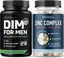testosteron çinko Kompleksi ve Estrogen Metabolism ve testosteron Desteği için Erkekler için 300 mg DIM Supplement for Men for Estrogen Metabolism and testosteron Support | Microbeadlet çinko Supplement (60 hizmet) with DIM Complex for Men (60 hizmet)