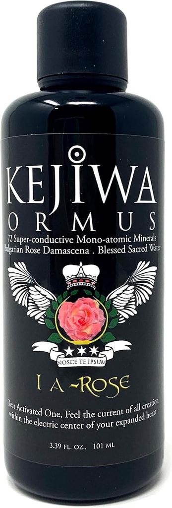 Kejiwa I A-Rose Ormus: Μονοατομικά ορυκτά χρυσού Εμπλουτισμένα με οργανικό τριαντάφυλλο Damascena 