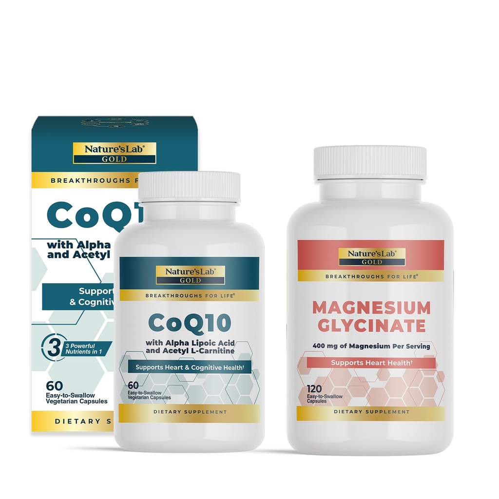 Doğa Lab Gold CoQ10 + Alfa Lipoic Asit + Acetyl L-Carntine HCL + Magnezyum Glycinate 400 mg