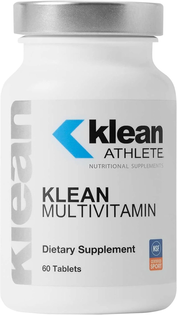 Klean Sporcu Klean Multivitamin - Optimal Sağlık için Temel Plastikler ve Antioksitler - Spor için Onaylandı - 60 Tablet