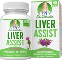 Süt Butle ile en iyi Liver Supplements - Organik Liver Cleanse Detox & Cleanse - Erkekler ve Kadınlar için Canlı Destek - Liver Detox Cleanse - Dr. Danielle tarafından 120 Capsules