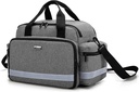 Trunab Home Health Hemşire Bag Medical Bag Organizer, Ev Ziyareti için Tut ve Omuzlu Raftingr