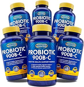 Beslenme Esasları GMP Onaylı Probiyotik Diyetsel Supplement 6 Şişes 360 Capsules