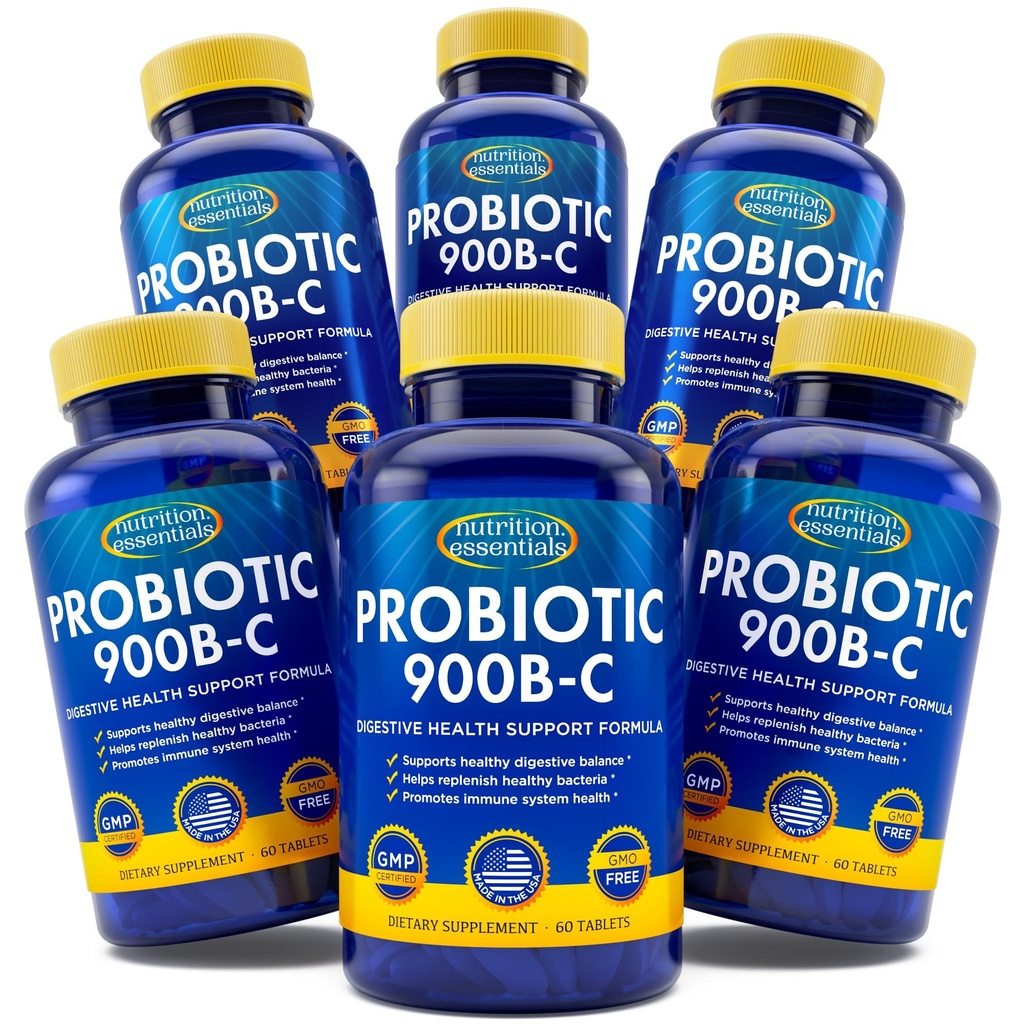 Beslenme Esasları GMP Onaylı Probiyotik Diyetsel Supplement 6 Şişes 360 Capsules