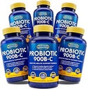 Απαραίτητα διατροφής GMP Certified Probiotic Dietary Supplement 6 Φιάλες 360 Κάψουλες