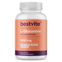 BESTVITE Filler-free L-Glutamine 1000mg ανά καψάκιο (240 κάψουλες) - Δωρεάν μορφή - Χωρίς Stearates - Χωρίς γλουτένη - Μη ΓΤΟ - Αμιγής L Glutamine συμπλήρωμα - Μέγιστη δύναμη Κάψουλες Γλουταμίνης