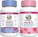 MaryRuth Organics Prenatal Postnatal Multivitamin Gummies (Strawberry) & Women's | USDA Organik | Emzirme, Güzellik ve Immunity | Vegan, No Gelatin