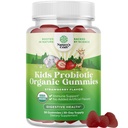 Immune ATM Kids Probiyotik Gummies - Bacillus Subtilis Probiyotik for Kids Upset Stomach Body Cleanse Immune Boost and Colon Detox - Constipation Relief and Digestive Health Vitamins Gummy