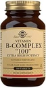 Solgar B-Complex 100" - 100 Tablets - Energy Metabolism, Cardiovascular Health, Nervous System Support - Non-GMO, Vegan, Gluten Free - 100 Servings