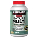 Kirkland Signature Adult 50+ Multi Vitamins & Minerals, 400 Tablet (2 Pack)