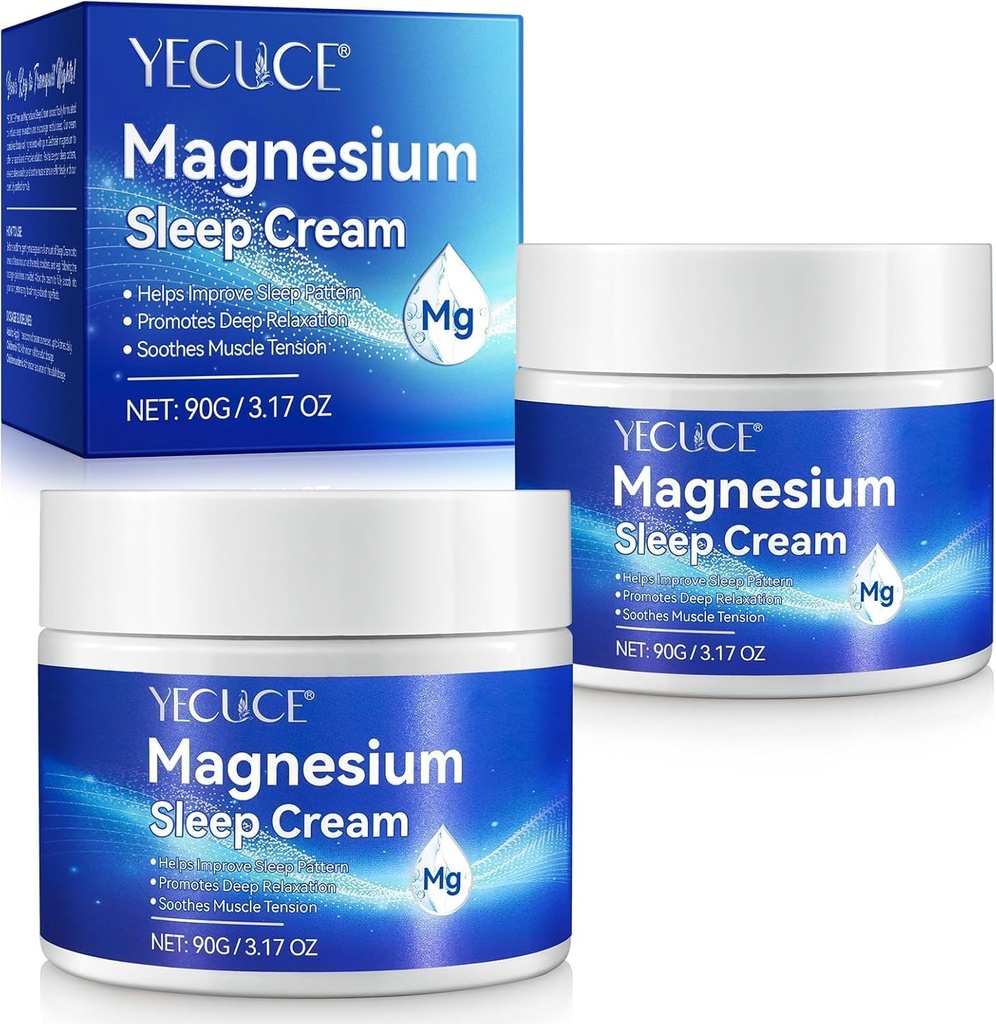 Vücut için Magnezyum Yağı - Ayaklar için Magnezyum Yağı, Saf Premium Magnezyum Kas Soreness için Vitamin E ve Almond Oil