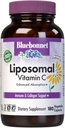 BlueBonnet Beslenme Liposomal Vitamin C 1000 mg, Sunflower Oil, Immune & Ortak Comfort*, Vegan, Kosher, Non-GMO, Gluten-Free, Soy-Free Milk-Free, 180 Sebze Capsules, 90 Hizmetler