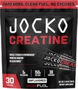 Jocko Chen Kre Packs - Erkekler ve Kadınlar için Kreatif Toz Seyahat Paketleri, Athletic Performance & Muscle Health için Tamam, 30 Hizmetler 150g (Unflavored)