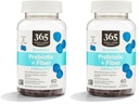365 από Whole Foods Market, Gummies Probiotic Fiber 2 Bill Blue Raspberry, 60 Count (Pack of 2)