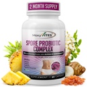 MoxyVites Spore Probiotic Complex - Όλα σε ένα προβιοτικά και προβιοτικά για Digestive Υγεία, μεταβιοτικά, Digestive Ένζυμα Καθημερινή Συμπλήρωμα - Spore Based Probiotic για γυναίκες & άνδρες