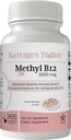 Nature's Trove Vitamin B12 Mecobalamin 1000 mcg, 365 Count, B12 Chewable Vitamins, Cherry Flavor