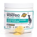 WINPRO Dog Probiyotik Toz Meal Topper, Sprey Tray Plazma Prebiyotikler ve Probiyotikler için Digestive Support and Gut Health for Dogs, All Breeds, Ages, and Dimensions, 60 Scoops, Made in USA