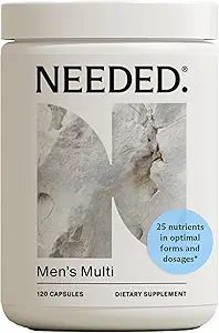 Χρειάζεται. Πολυβιταμίνη για άνδρες - 25 Optimal Nutrients for Fertility & Men's Health - Mens Multivitamin with Vitamin D3 2000IU, B12 Vitamins, 200 MCG Selenium - Ανδρική Γονιμότητα συμπλήρωμα, 30 Ημέρα προσφοράς