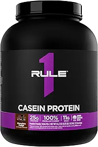 Kural 1 Vakain proteini - 25g protein ve 11g EAAs Per Yavaş-Release Micellar Casein for Overnight Recovery and Sustained Delivery Between Meals (4 Pounds*, F Chocolateudge)