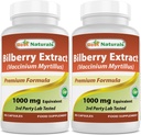 Best Naturals Bilberry 1000 Mg 90 Capsules (90 Count (Pack of 2))