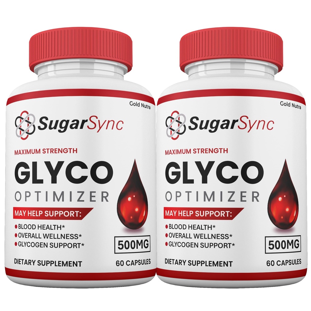 SugarSync Glyco Optimizer Κάψουλες, Χάπια SugarSync, Συμπλήρωμα για Άνδρες και Γυναίκες Βιταμίνες (2 Συσκευασία)
