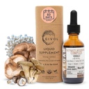 Ultimate Immune Mushroom Complex Liquid Drops: Dynamic Herbal Blend for Enhanced Performance & Energy, Fresh Lion's Mane, Reishi, Chaga Extracts, Βιταμίνες, 60 ημέρες προσφοράς