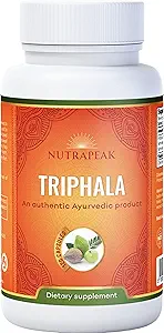 Triphala Capsules - 2000 mg - Ayurvedic Triphala Guggulu Meeting Made with Amla Haritaki Bibhitaki Toz - 120 Capsules - Vegan Non-GMO Soy Free Gluten Free