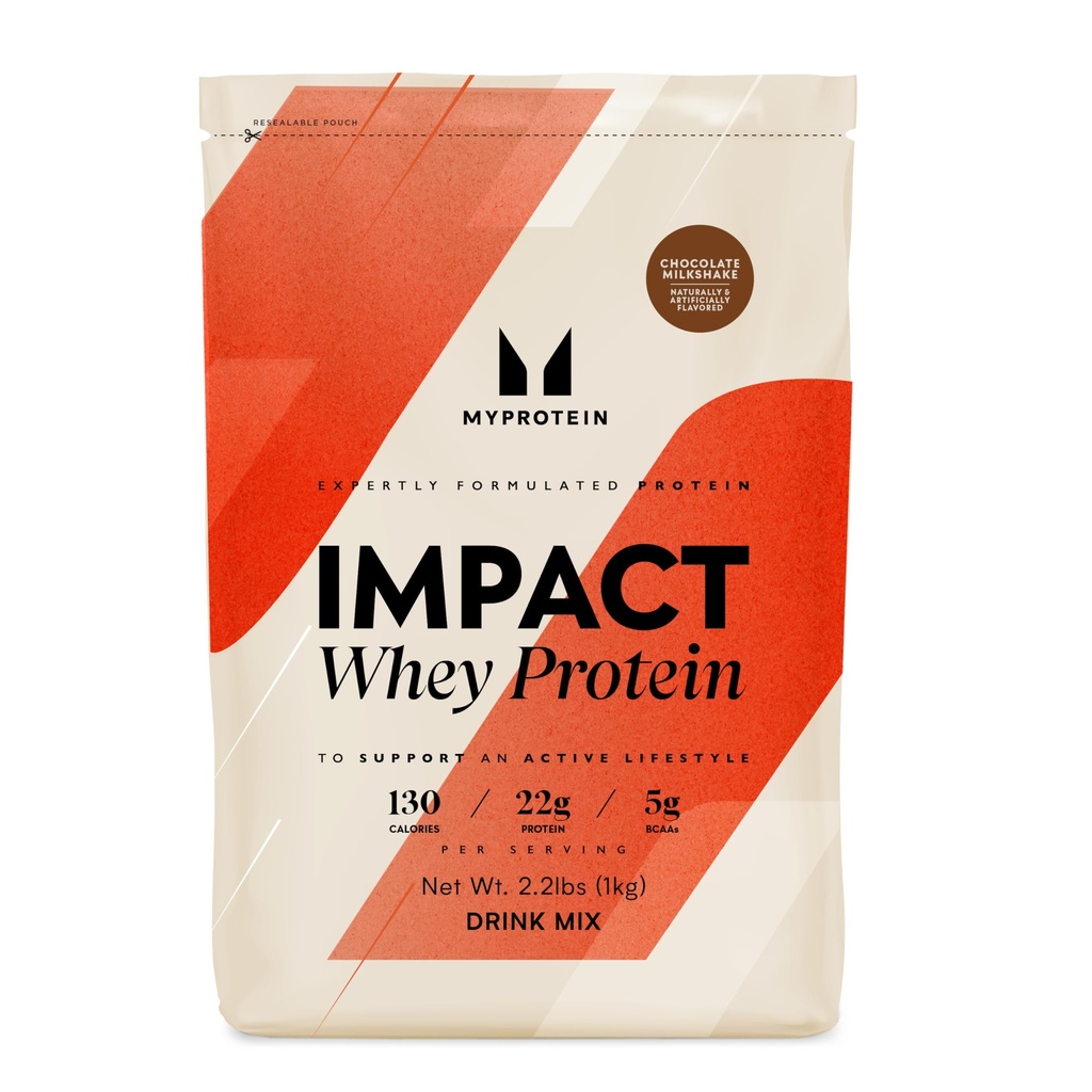 Protein Etkisi Whey Protein Toz, 2.2 Lbs (30 Hizmetler) Chocolate Milkshake, 22g Protein & 5g BCAA Odada, Protein Shake for Superior Performance, Muscle Strength & Recovery, Gluten Free